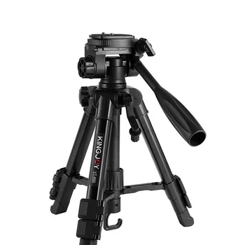Профессиональная подставка для штатива VT-850 с регулируемой быстроразъемной пластиной, Выдвижной штатив для зеркальной камеры Canon Nikon Sony