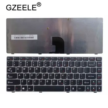 GZEELE новая клавиатура для ноутбука US/BR Lenovo Z360 Z360A Z360G Z360P G360 G360A коричневого цвета с рамкой