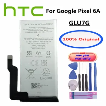 Высококачественный 4370 мАч GLU7G Сменный Аккумулятор Для HTC Google Pixel 6A 6 A Smart Mobile Phone Оригинальные Перезаряжаемые Батареи