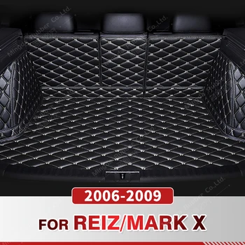 Автоматический коврик для багажника с полным покрытием для Toyota ReizMARK X 2006-2009 08 07 Автомобильный коврик для багажника Аксессуары для защиты интерьера